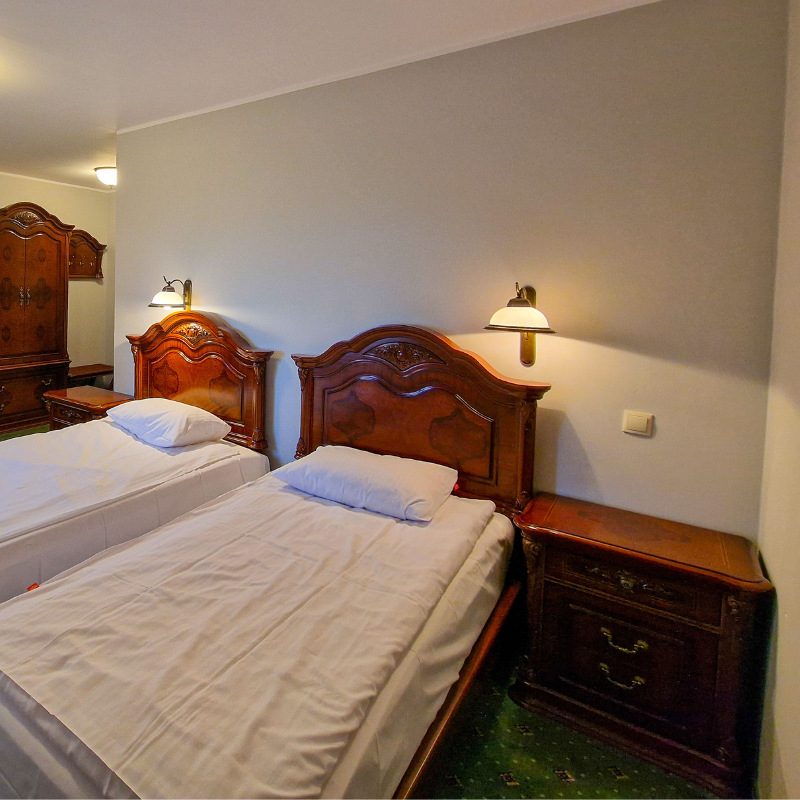 Pokój dwuosobowy Twin Delux – komfort klasy premium dla dwóch osób w podróży służbowej w Hotelu Górskim w łódzim (6).png